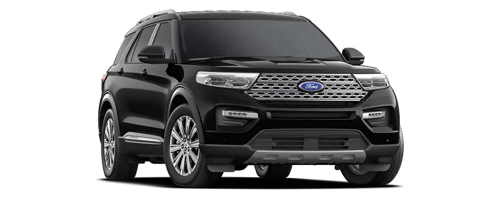 Ford Explorer đen