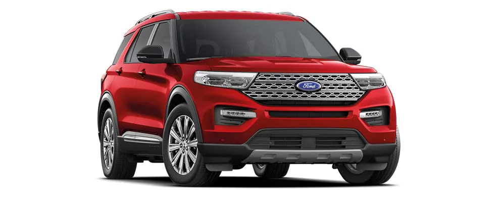 Ford Explorer đỏ