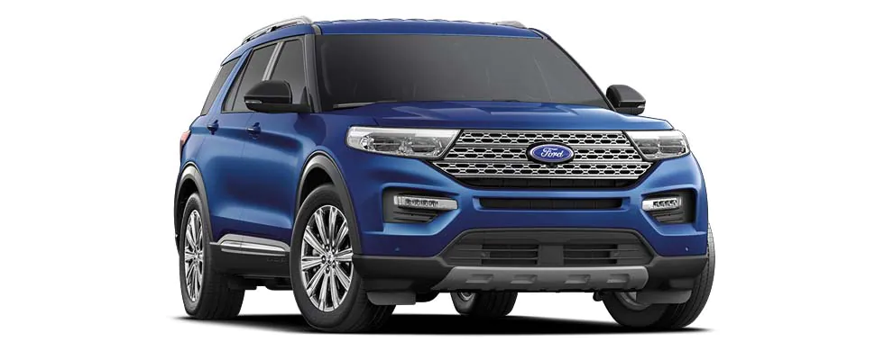 Ford Explorer xanh